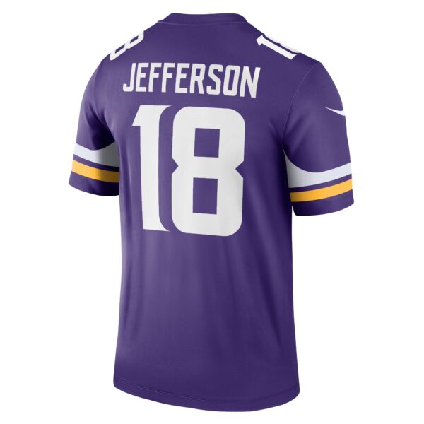 Men’s Minnesota Vikings Justin Jefferson Nike Purple Legend Jersey