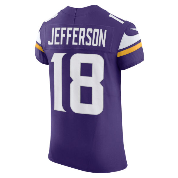 Men’s Minnesota Vikings Justin Jefferson Nike Purple Vapor F.U.S.E. Elite Jersey