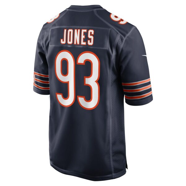 Men’s Chicago Bears Justin Jones Nike Navy Game Player Jersey