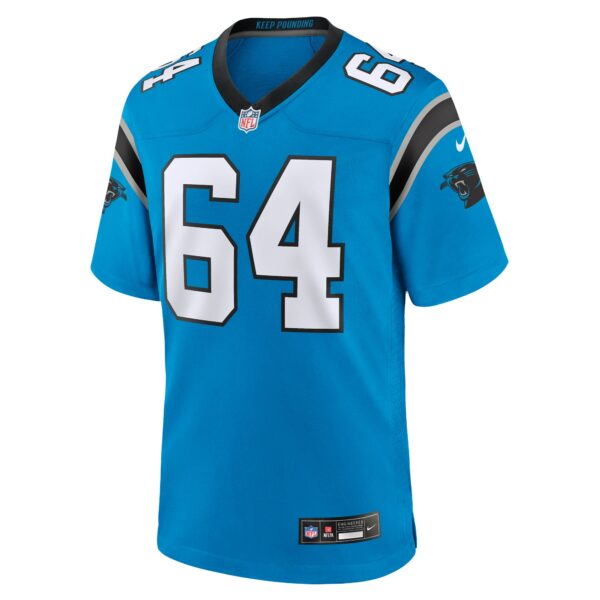 Men’s Carolina Panthers Justin McCray Nike Blue Alternate Game Jersey