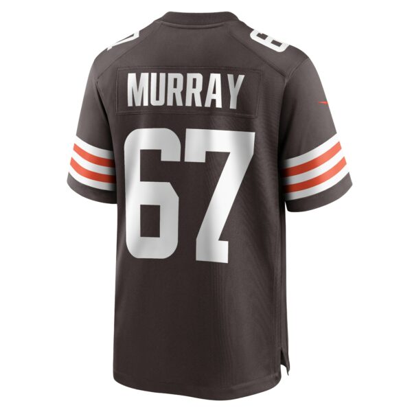 Men’s Cleveland Browns Justin Murray Nike Brown Team Game Jersey