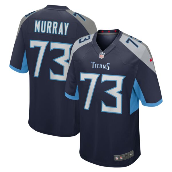 Men’s Tennessee Titans Justin Murray Nike Navy Team Game Jersey