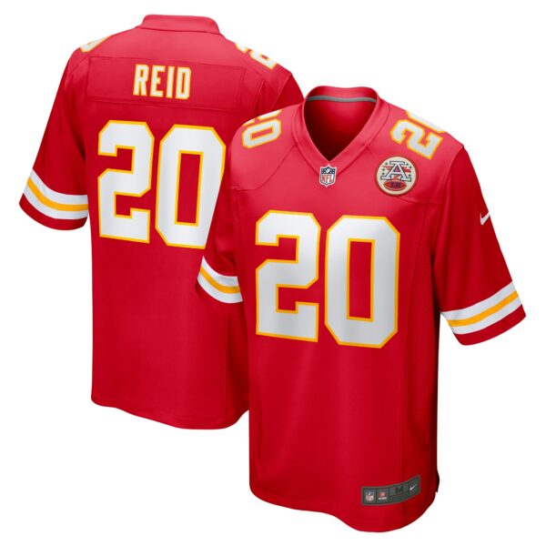 Men’s Kansas City Chiefs Justin Reid Nike Red Game Jersey