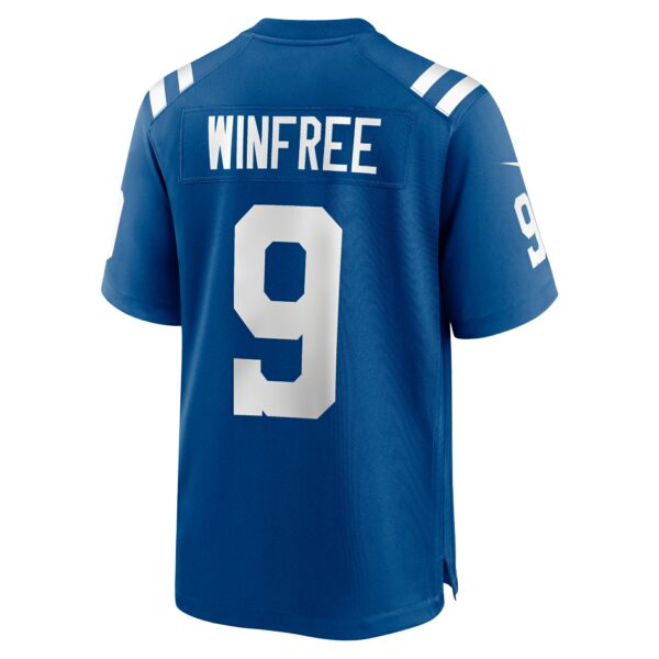 Men’s Indianapolis Colts Juwann Winfree Nike Royal Team Game Jersey