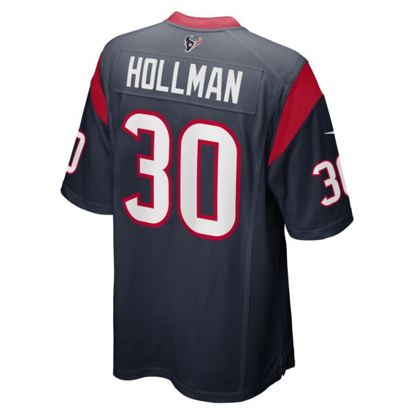 Men’s Houston Texans Ka’Dar Hollman Nike Navy Team Game Jersey