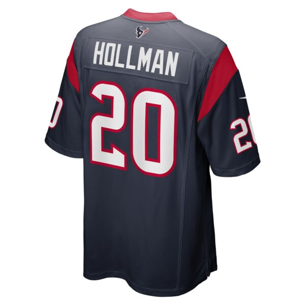 Men’s Houston Texans Ka’Dar Hollman Nike Navy Team Game Jersey