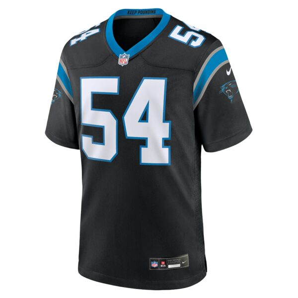 Men’s Carolina Panthers Kamu Grugier-Hill Nike Black Game Jersey