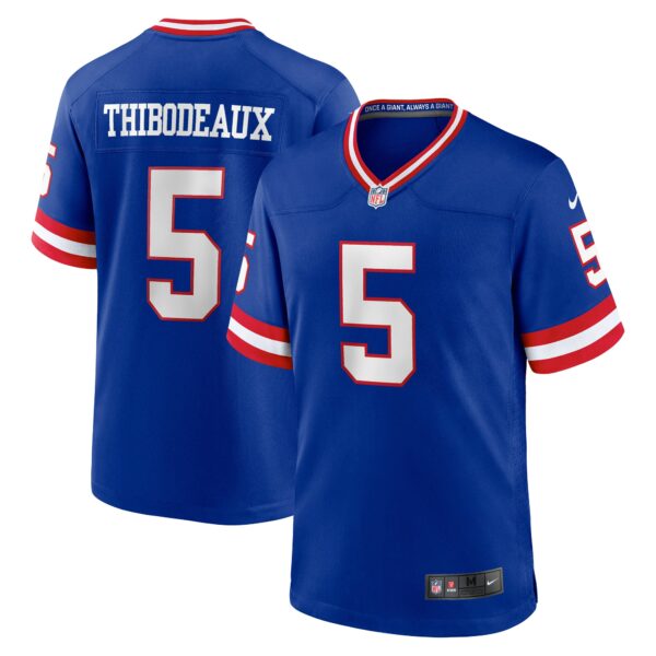 Men’s New York Giants Kayvon Thibodeaux Nike Royal Classic Player Game Jersey