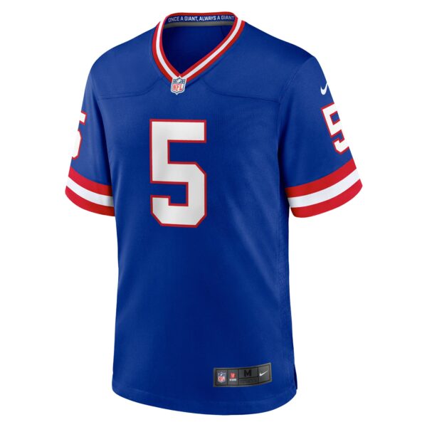 Men’s New York Giants Kayvon Thibodeaux Nike Royal Classic Player Game Jersey