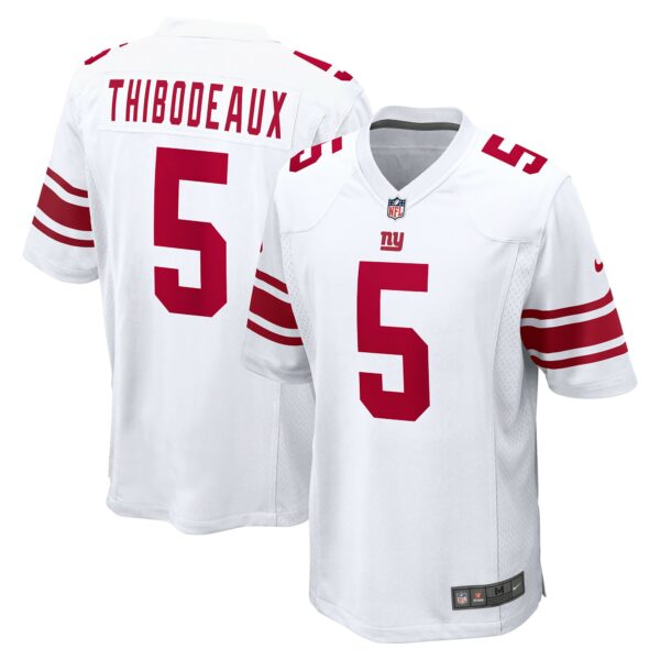 Men’s New York Giants Kayvon Thibodeaux Nike White Player Game Jersey