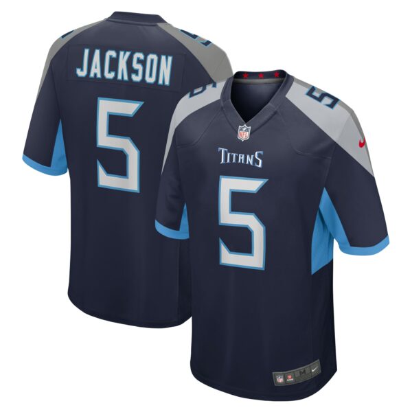 Men’s Tennessee Titans Kearis Jackson Nike Navy Team Game Jersey