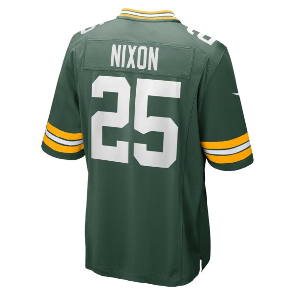 Men’s Green Bay Packers Keisean Nixon Nike Green Game Player Jersey