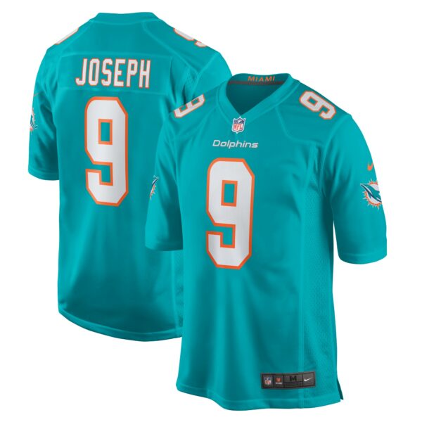 Men’s Miami Dolphins Kelvin Joseph Nike Aqua Team Game Jersey