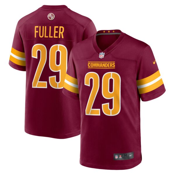 Men’s Washington Commanders Kendall Fuller Nike Burgundy Player Game Jersey