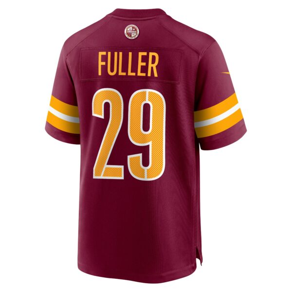 Men’s Washington Commanders Kendall Fuller Nike Burgundy Player Game Jersey