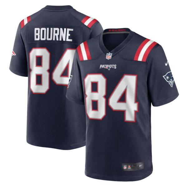 Men’s New England Patriots Kendrick Bourne Nike Navy Game Jersey