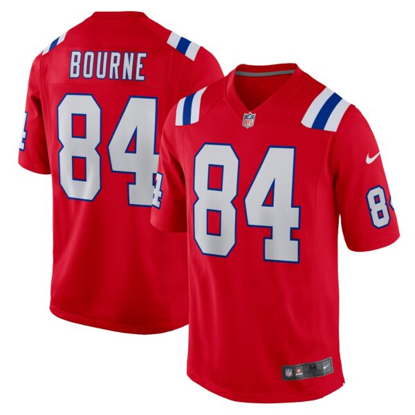 Men’s New England Patriots Kendrick Bourne Nike Red Game Jersey