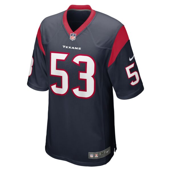 Men’s Houston Texans Kendrick Green Nike Navy Team Game Jersey