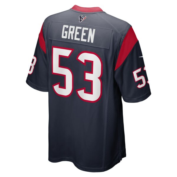 Men’s Houston Texans Kendrick Green Nike Navy Team Game Jersey