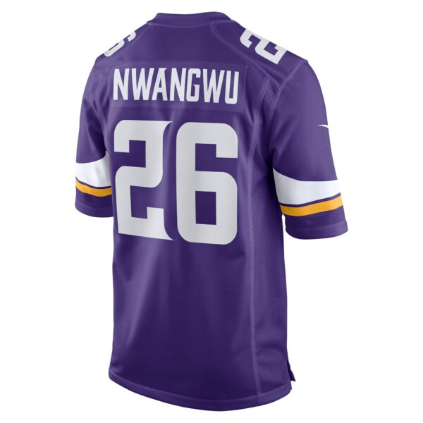 Men’s Minnesota Vikings Kene Nwangwu Nike Purple Game Jersey