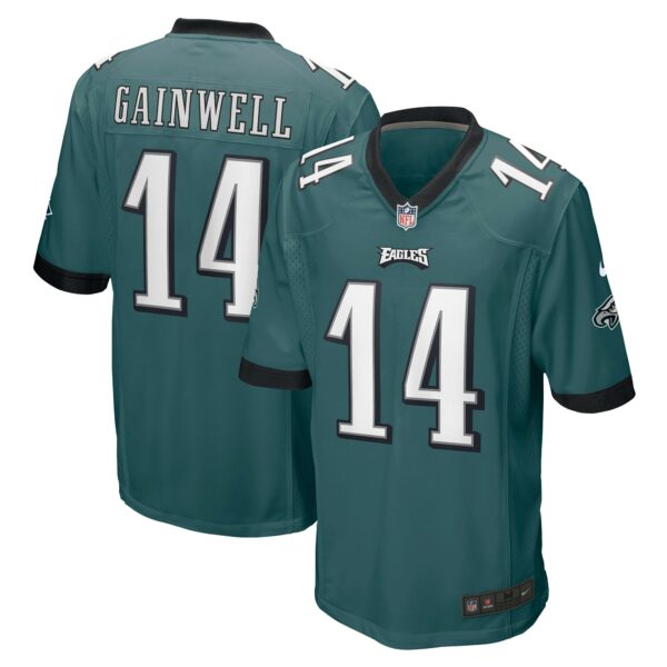 Men’s Philadelphia Eagles Kenneth Gainwell Nike Midnight Green Game Jersey