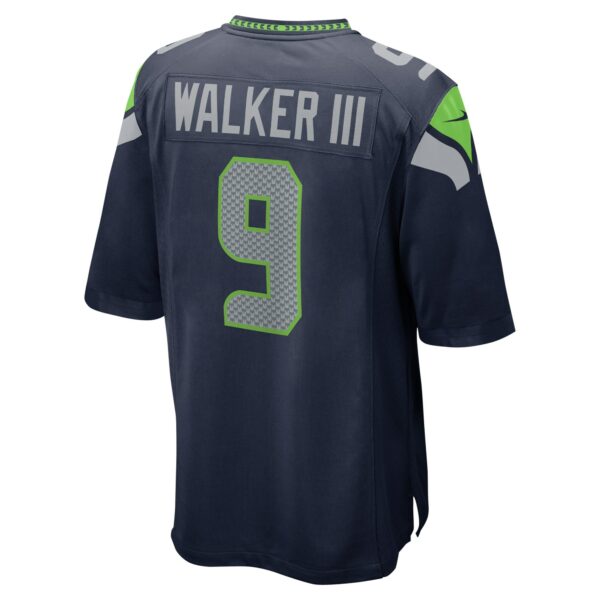 Men’s Seattle Seahawks Kenneth Walker III Nike Navy Player Game Jersey