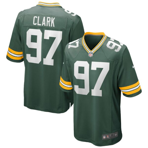 Men’s Green Bay Packers Kenny Clark Nike Green Game Jersey