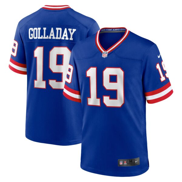 Men’s New York Giants Kenny Golladay Nike Royal Classic Player Game Jersey