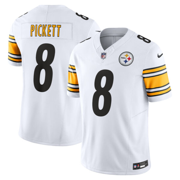 Men’s Pittsburgh Steelers Kenny Pickett Nike White Vapor F.U.S.E. Limited Jersey