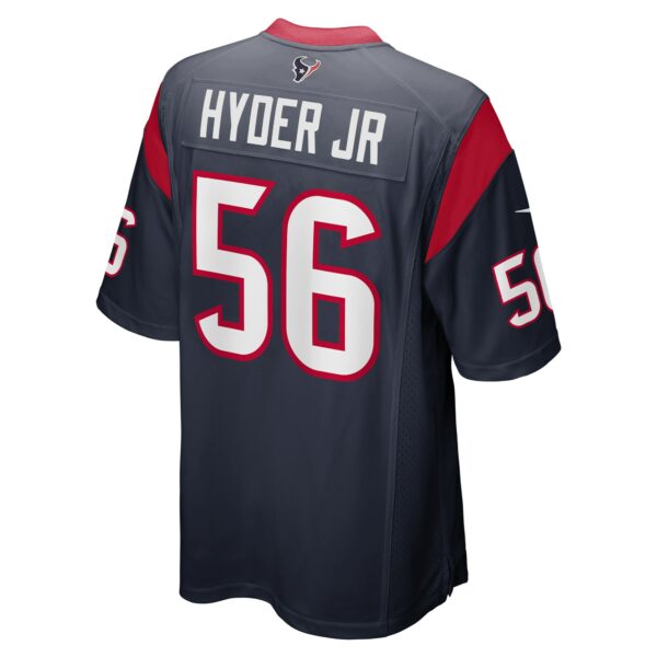 Men’s Houston Texans Kerry Hyder Jr. Nike Navy Game Jersey