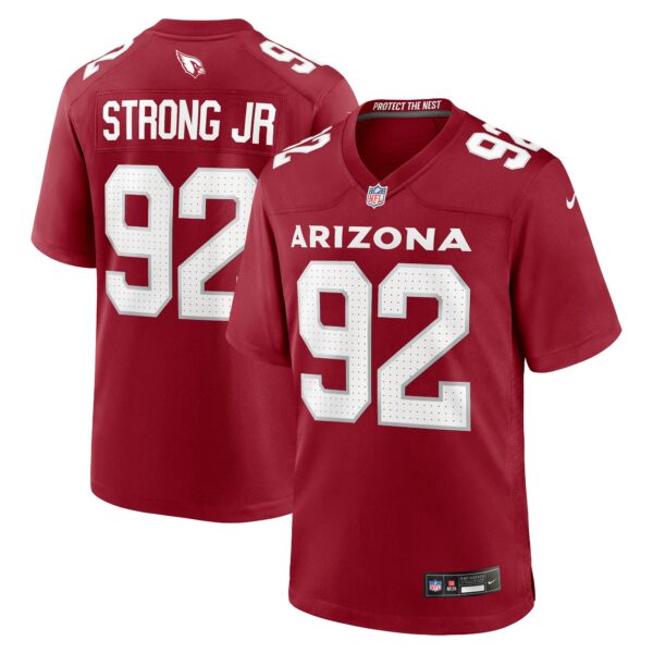 Men’s Arizona Cardinals Kevin Strong Nike Cardinal Game Player Jersey