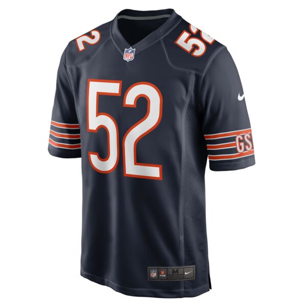 Men’s Chicago Bears Khalid Kareem Nike Navy Team Game Jersey