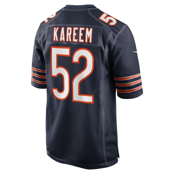 Men’s Chicago Bears Khalid Kareem Nike Navy Team Game Jersey