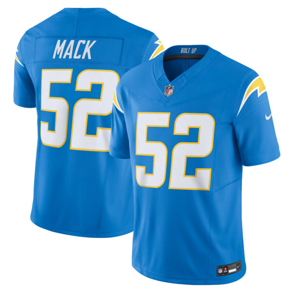 Men’s Los Angeles Chargers Khalil Mack Nike Powder Blue Vapor F.U.S.E. Limited Jersey