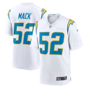 Men's Los Angeles Chargers Khalil Mack Nike White Game Jersey