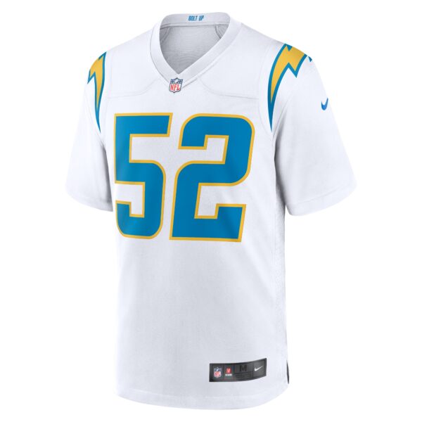 Men’s Los Angeles Chargers Khalil Mack Nike White Game Jersey