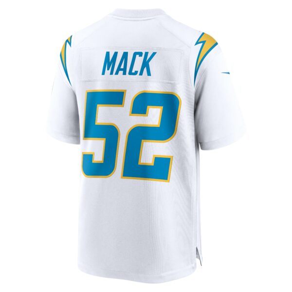 Men’s Los Angeles Chargers Khalil Mack Nike White Game Jersey