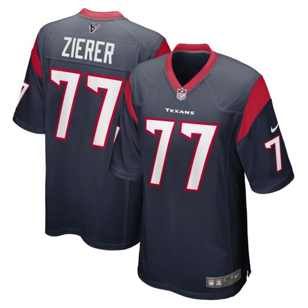 Men’s Houston Texans Kilian Zierer Nike Navy Team Game Jersey