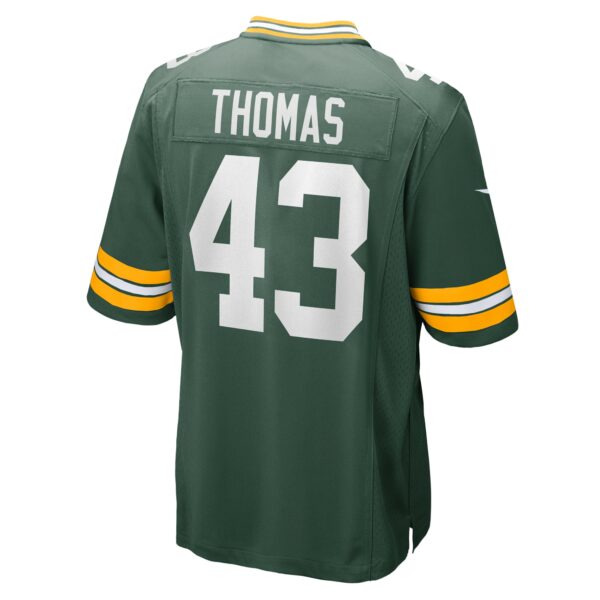 Men’s Green Bay Packers Kiondre Thomas Nike Green Game Player Jersey