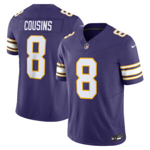 Men's Minnesota Vikings Kirk Cousins Nike Purple Vapor F.U.S.E. Limited Jersey