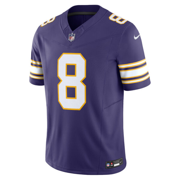 Men’s Minnesota Vikings Kirk Cousins Nike Purple Vapor F.U.S.E. Limited Jersey