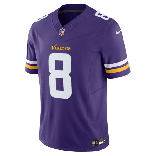 Men’s Minnesota Vikings Kirk Cousins Nike Purple Vapor F.U.S.E. Limited Jersey