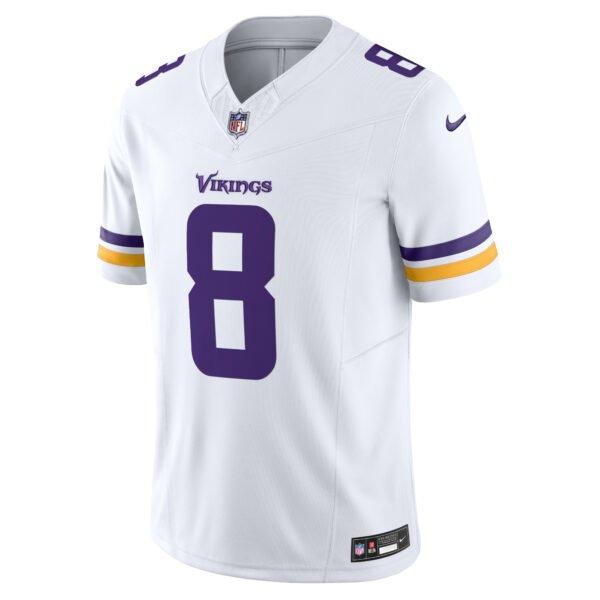 Men’s Minnesota Vikings Kirk Cousins Nike White Vapor F.U.S.E. Limited Jersey