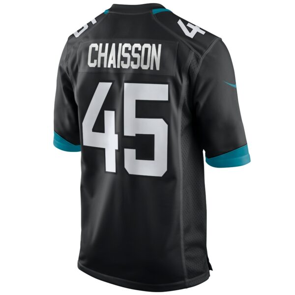 Men’s Jacksonville Jaguars K’Lavon Chaisson Nike Black Game Jersey