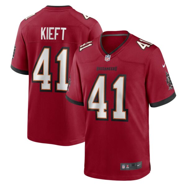 Men’s Tampa Bay Buccaneers Ko Kieft Nike Red Game Player Jersey