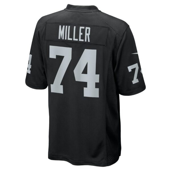 Men’s Las Vegas Raiders Kolton Miller Nike Black Game Jersey