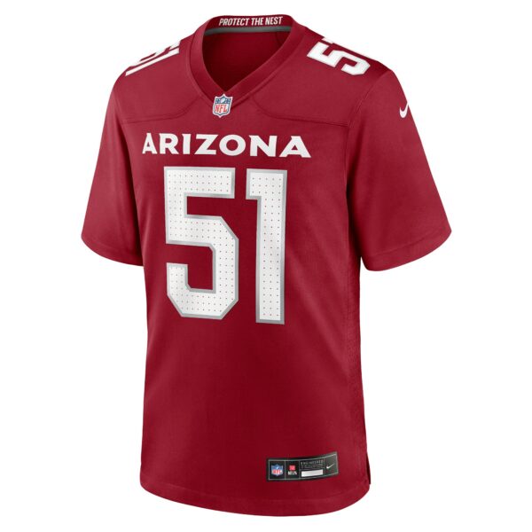 Men’s Arizona Cardinals Krys Barnes Nike Cardinal Team Game Jersey