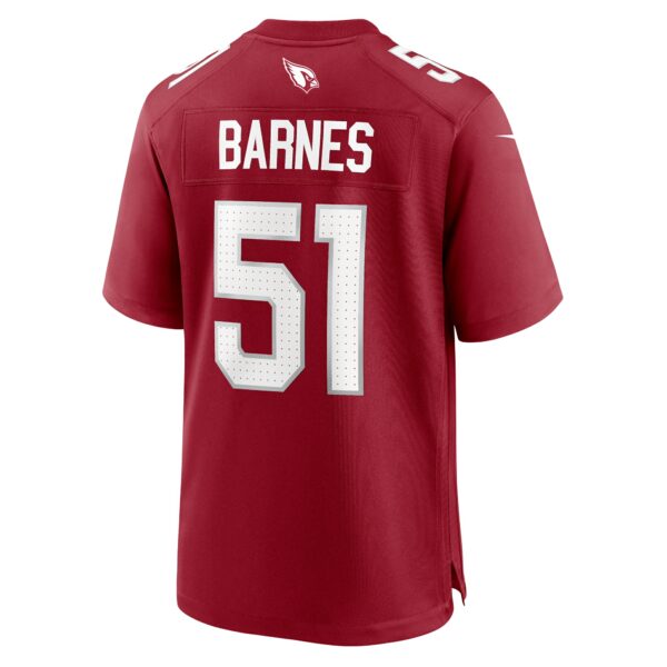 Men’s Arizona Cardinals Krys Barnes Nike Cardinal Team Game Jersey