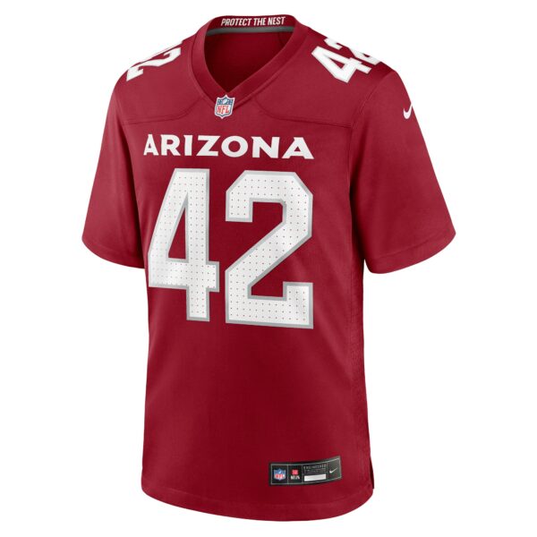 Men’s Arizona Cardinals K’Von Wallace Nike Cardinal Team Game Jersey