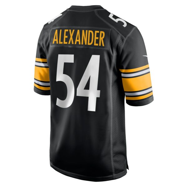 Men’s Pittsburgh Steelers Kwon Alexander Nike Black Game Jersey